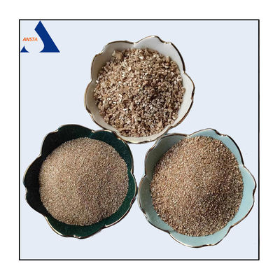 20-40mesh 40-60mesh Ασημένιο επεκταμένο βερμικουλίτη για πακέτα φρένων