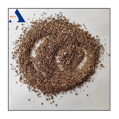 1-3mm/2-4mm 20-40mesh 40-60mesh Χρυσός εκφυλισμένος βερμικουλίτης από την Κίνα Εξαγωγέας