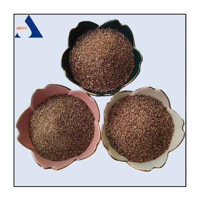 1-3mm/2-4mm 20-40mesh 40-60mesh Χρυσός εκφυλισμένος βερμικουλίτης από την Κίνα Εξαγωγέας