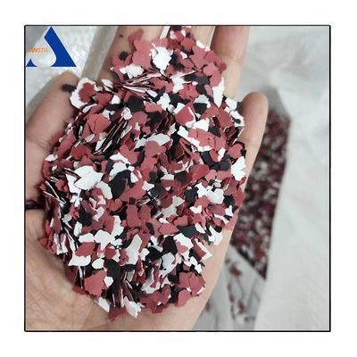 3-5mm Vinyl Flake Chips 3-5mm για τη μέθοδο εφαρμογής χρωστικής ψεκασμού επιπέδου με επόξυ