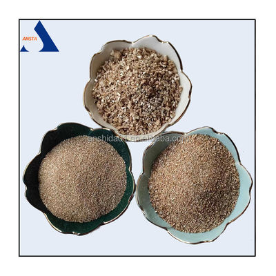 Υλικό θερμότερου σώματος 20-40mesh Vermiculite με εξαιρετικές απομονωτικές επιδόσεις