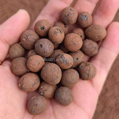 LECA Μέντια καλλιέργειας χωρίς έδαφος Ελαφριά καφέ σφαίρες για κηπουρική